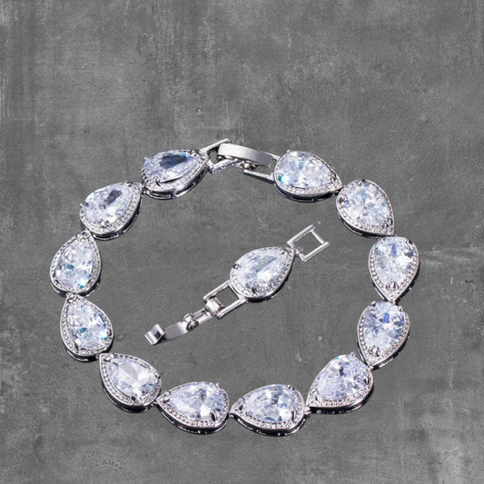 Teardrop "Silver" Bracelet